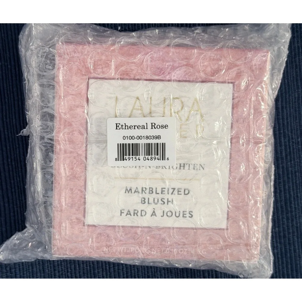 Cruelty Free Laura Geller Blush Ethereal Rose Marbleized Baked Powder Soft Glow